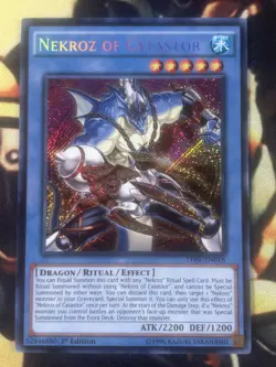Yugioh: Nekroz Of Catasor - THSF-EN018 - Secret Rare - 1st Edition - LP - Image 1