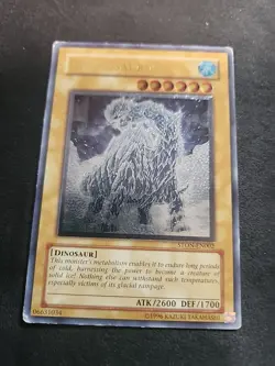 Frostosaurus - STON-EN002 - Ultimate Rare - Unlimited Edition Yugioh - Image 1