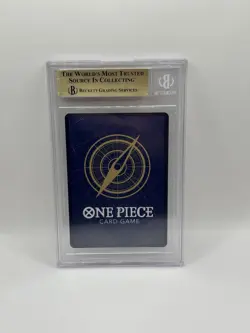 One Piece Stussy (SP) OP11 OP07-085 A Fist of Divine Speed Foil BGS Gem Mint - Image 2