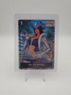 Ms. All Sunday OP14-084 [AA] The Azure Sea’s Seven One Piece TCG English NM - Image 1