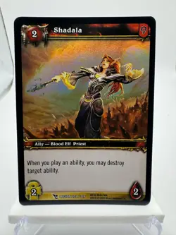 World of Warcraft TCG Foil Promo March of the Legion Shadala - Image 1
