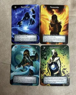 Lot of 4 Beta Sorcery Contested Realm Avatar Cards Non-Foil - Image 3
