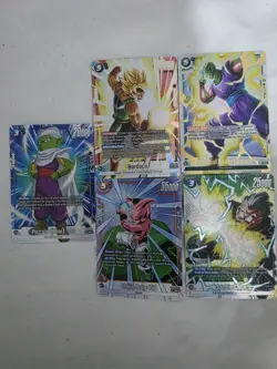 Dragon Ball Z Fusion World lot of 5 cards Alternate Art - Image 1