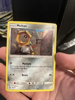 Meltan - SM177 - Pokemon Sun & Moon Promo Holo Rare Card LP - Image 1
