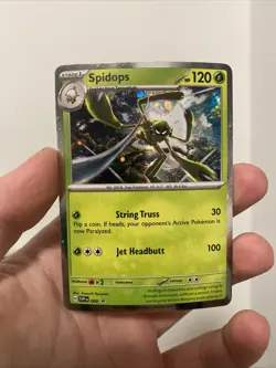 Spidops - Promo SV: Scarlet & Violet Promo Cards 009 NM Pokemon - Image 1