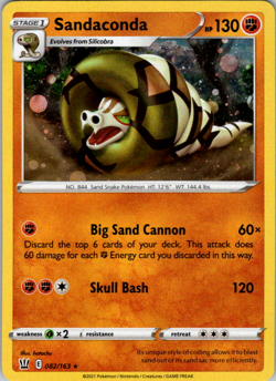 Sandaconda 082/163 Cosmo Holo English Cosmos Pokemon Promo Card - Image 1