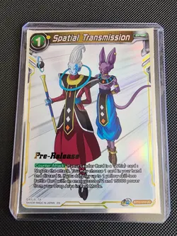 Prerelease Spatial Transmission BT12-118 Dragon Ball Super Card - Image 1