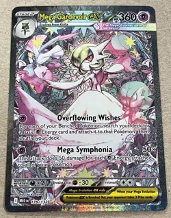 2025 Pokemon Mega Evolution Mega Gardevoir ex # 178/132 NM Mint Pack Fresh Card! - Image 1