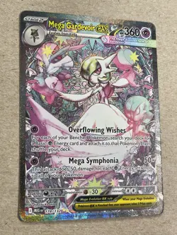 2025 Pokemon Mega Evolution Mega Gardevoir ex # 178/132 NM Mint Pack Fresh Card! - Image 3