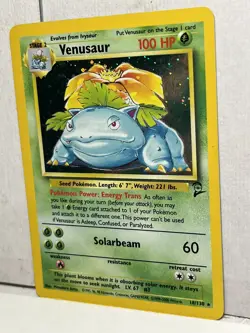 Rare Set 2 Venusaur Foil Holo Holographic # 18/130 PSA Gradeable Pokemon Card - Image 3