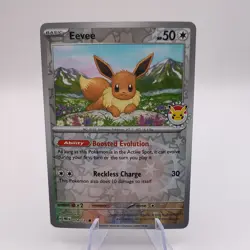 Eevee 074/131 Promo Reverse Holo Pokemon Day 2025 Pokemon Card - Image 1