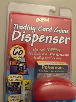 GoPak Trading Card Game Dispenser Use With Pokemon Magic The Gathering Star Wars - Image 3