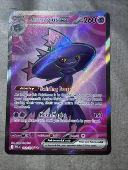 Mismagius EX Ultra Rare #112/94 Phantasmal Flames Pokemon Card - Image 1