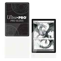 50 Ultra PRO Gloss Clear Standard Size Deck Protector Card Sleeves trading game - Image 2