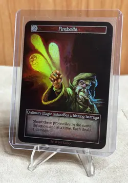 Foil Firebolts Beta Sorcery Contested Realm Ordinary - Image 1