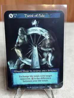 Sorcery Contested Realm Twist of Fate Unique Beta Non Foil NM - Image 1