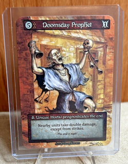 Sorcery Contested Realm Beta Doomsday Prophet Unique Non-Foil - Image 1