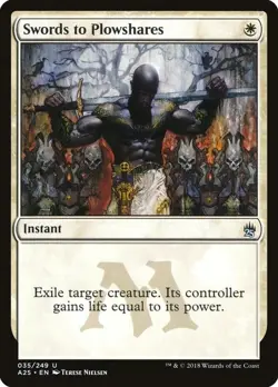 Swords to Plowshares - Masters 25 - Magic The Gathering - MTG - Image 1