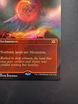 MTG: Double Masters: Foil Borderless Blood Moon NM! - Image 4