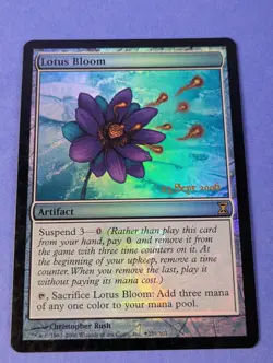 MTG Magic: Lotus Bloom - Prerelease Promo Foil #259/301 Rare - LP - Image 1