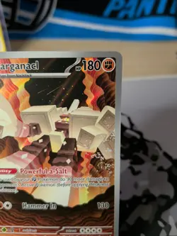 2025 Pokemon Mega Evolution Gargancl #147 Near Mint - Image 3