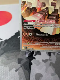 2025 Pokemon Mega Evolution Gargancl #147 Near Mint - Image 5