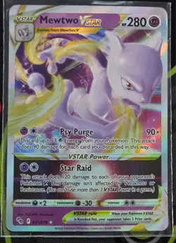Mewtwo VSTAR 031/078 Pokemon GO Ultra Rare - Image 1
