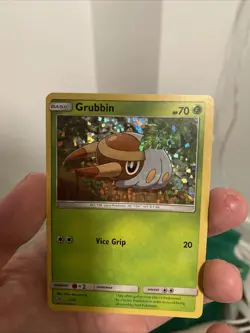 Pokemon TCG - Grubbin - 2/12 - McDonald's Promos 2017 - MP Holo - Image 1