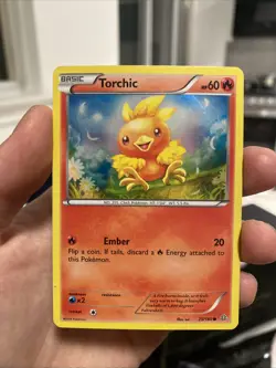 Torchic 25/160 Primal Clash XY Promo Early Release Pokemon - Image 1