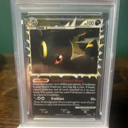 2010 Pokemon Umbreon 86/90 Prime Undaunted Heartgold & Soulsilver PSA 5 Swirl 🔥 - Image 3