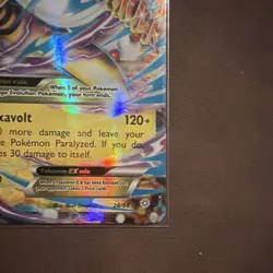 Pokemon TCG M Ampharos EX 28/98 XY-Ancient Origins Full Art Ultra Rare Holo - Image 2