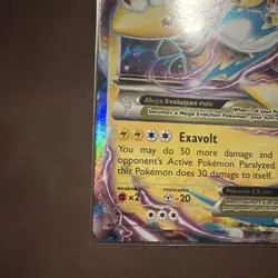 Pokemon TCG M Ampharos EX 28/98 XY-Ancient Origins Full Art Ultra Rare Holo - Image 3