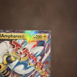 Pokemon TCG M Ampharos EX 28/98 XY-Ancient Origins Full Art Ultra Rare Holo - Image 5