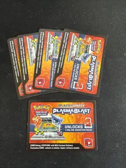 UNUSED Plasma Blast Booster Code Pokemon Online TCG - Sent Ebay Messages - Image 1