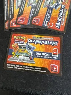 UNUSED Plasma Blast Booster Code Pokemon Online TCG - Sent Ebay Messages - Image 2