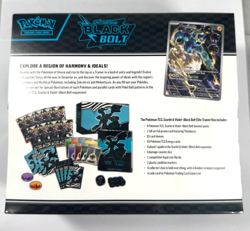 Pokemon Black Bolt Elite Trainer Box Scarlet & Violet TCG Sealed New ETB - Image 3
