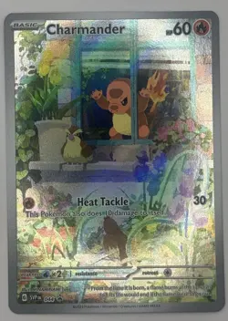 Charmander SVP044 Black Star Promo Holo Pokemon Scarlet & Violet NM - Image 1
