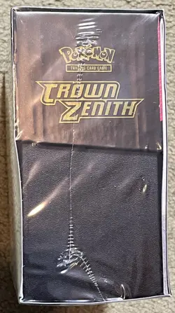 New Sealed! Pokemon TCG: Crown Zenith Elite Trainer 8” X 7” Box - 10 Packs NRMT! 820650851476 - Image 2