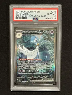 2024 POKEMON PAF EN-PALDEAN FATES SPECIAL ILLUSTRATION RARE GARDEVOIR EX PSA 10 - Image 1
