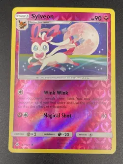 Pokemon Sylveon Rare Reverse Holo - Forbidden Light 87/131 HP 90 - Image 1