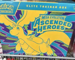 Pokemon Ascended Hero’s TCG M.E. Elite Trainer Box New Factory Sealed Box of 10 - Image 1