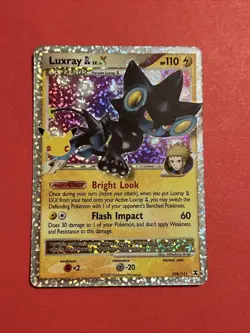 Pokemon Rising Rivals Luxray GL LV.X 109/111 MINT - Image 1
