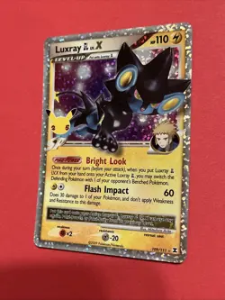 Pokemon Rising Rivals Luxray GL LV.X 109/111 MINT - Image 3