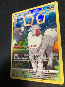 Pokemon TCG Wyrdeer Sword & Shield - Astral Radiance TG06/TG30 Holo Rare - NM - Image 2