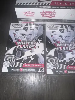 Pokemon White Flare ETB & White Flare Booster Bundle X3 Factory Sealed - Image 2