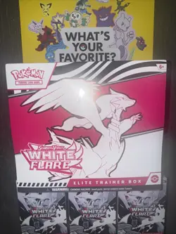 Pokemon White Flare ETB & White Flare Booster Bundle X3 Factory Sealed - Image 5