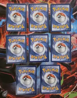 Pokemon SVE Energy Line Holo (8 Total) 017-024 ENGLISH NM Black Bolt White Flare - Image 3