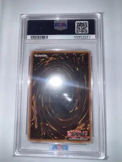 YUGIOH 1ST FOTB-EN014 ELEMENTAL HERO CAPTAIN GOLD ULTIMATE PSA 9 MINT - Image 2