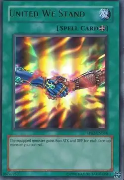 United We Stand RP02-EN038 Retro Pack 2 Unlimited Ultra Rare Yu-Gi-Oh TCG - Image 1