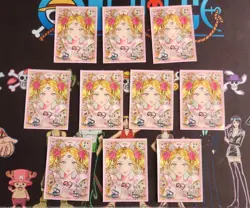 One Piece TCG Solo Characters A-M Official Bandai Card Sleeve 10x packs for DON! - Image 2